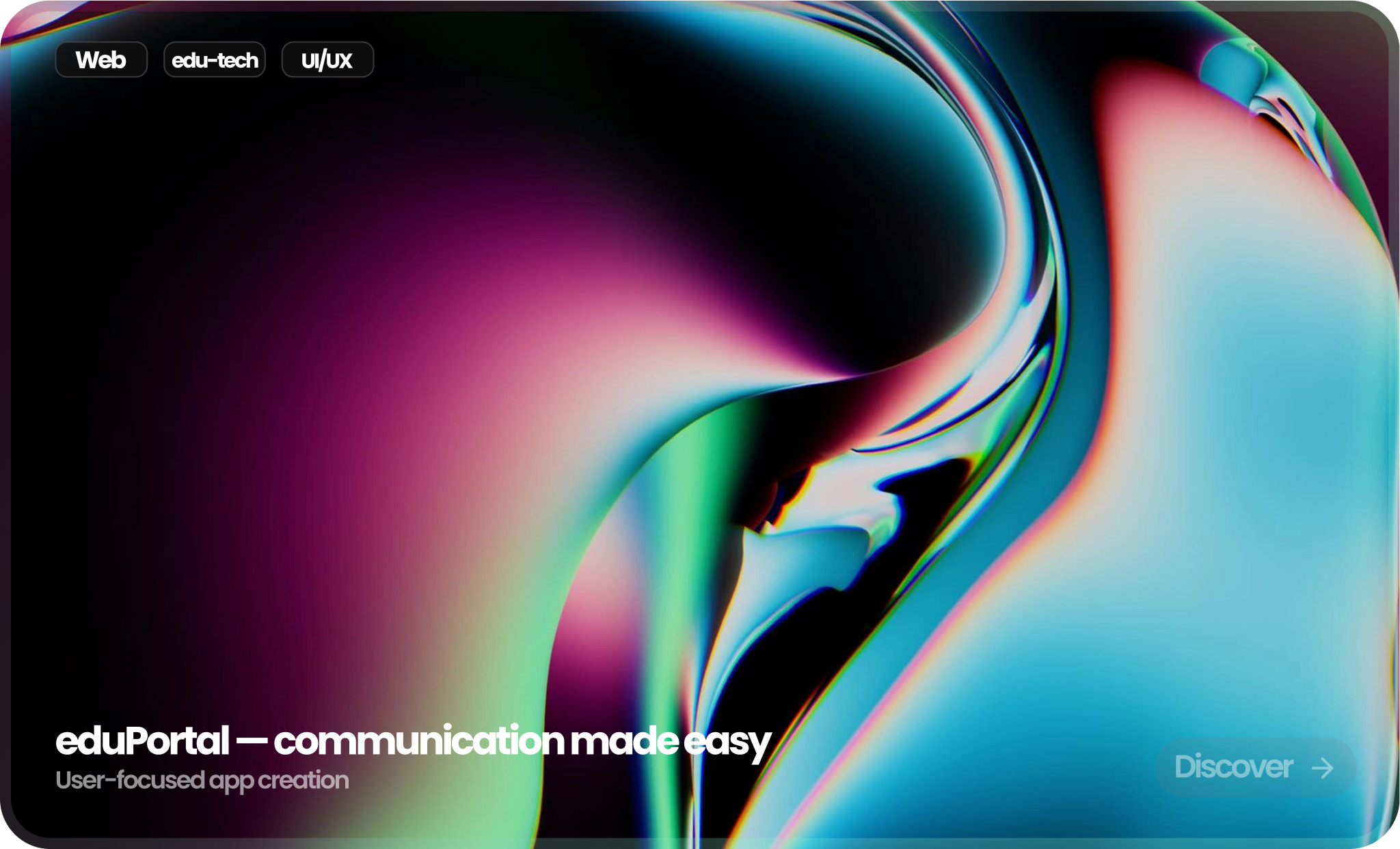 Personal Portfolio — build, share, explore